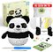 Panda Crochet Kit for Beginners & Adults – DIY Amigurumi Project with Yarn, Hook, Stuffing & Step-by-Step Video & Written Guides | Fun Creative Gift for Teens, Couples & Animal Lovers (Ages 15+)